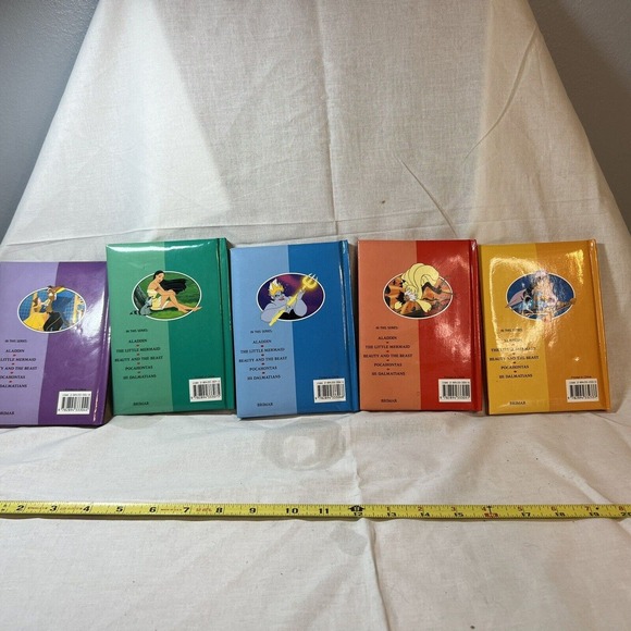 Disney Brimar 1996 Treasury of Disney Classics Books Set of 5. - Picture 3 of 9